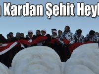 Sarıkamış’ta Kardan Şehit Heykelleri Açıldı