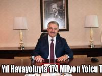 Geçen Yıl Havayoluyla 174 Milyon Yolcu Taşındı