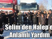 Selim’den Halep’e Anlamlı Yardım