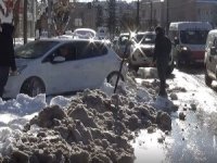Gaziantep’te yoğun kar yağışı sonrası hayat normale dönüyor