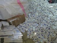 Çocuk Beslenme ve Kalem Çantalarında 7 bin Paket Kaçak Sigara Ele Geçirildi