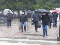 Samsun’a 1,5 günde 62,7 kilo yağış düştü