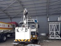 Zonguldak Havalimanı’nda pist temizleme çalışmaları sürüyor