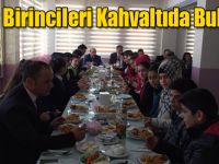 TEOG Birincileri Kahvaltıda Buluştu