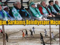 Vali Doğan, Sarıkamış Belediyespor - Bayburt Belediyespor Maçını İzledi