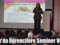 Susuz’da Öğrencilere Seminer Verildi
