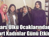 Kars Ülkü Ocaklarından 8 Mart Kadınlar Günü Etkinliği