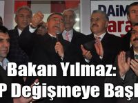 Bakan Yılmaz: CHP Değişmeye Başladı