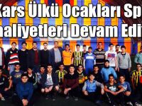 Kars Ülkü Ocakları Spor Faaliyetleri Devam Ediyor