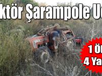 Digor’da Traktör Şarampole Uçtu: 1 Ölü, 4 Yaralı