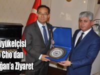 Kore Büyükelçisi Yunsoo Cho’dan Vali Doğan’a Ziyaret