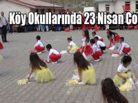 Köy Okullarında 23 Nisan Coşkusu