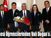 Fen Lisesi Öğrencilerinden Vali Doğan’a Ziyaret