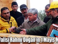 Kars Valisi Rahmi Doğan'ın 1 Mayıs Mesajı