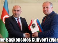 Asimder, Başkonsolos Guliyev’i Ziyaret Etti