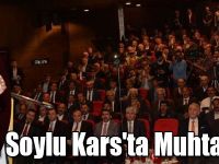 Bakan Süleyman Soylu Kars'ta Muhtarlarla Buluştu