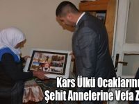 Kars Ülkü Ocaklarından Şehit Annelerine Vefa Ziyareti
