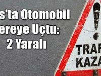 Kars'ta Otomobil Dereye Uçtu: 2 Yaralı