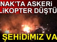Şırnak'ta Askeri Helikopter Düştü! 13 Şehidimiz Var