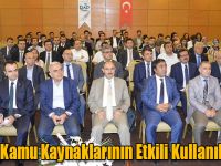 Hedef: Kamu Kaynaklarının Etkili Kullanılması…