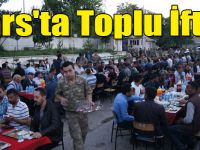 Kars'ta Toplu İftar Yemeği