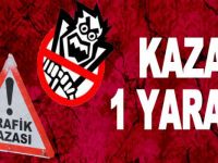 Kars'ta Trafik Kazası: 1 Yaralı
