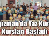 Kağızman'da Yaz Kur'an Kursları Başladı