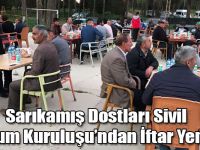 Sarıkamış Dostları Sivil Toplum Kuruluşu’ndan İftar Yemeği