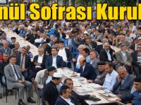 Kağızman’da Gönül Sofrası Kuruldu