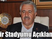 Bakan Arslan’dan Şehir Stadyumu Açıklaması