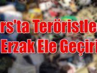 Kars'ta Teröristlere Ait Erzak Ele Geçirildi