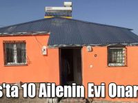 Kars'ta 10 Ailenin Evi Onarıldı!