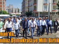 Kağızman'da, 15 Temmuz Demokrasi ve Milli Birlik Günü