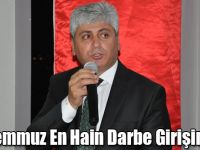 Vali Doğan: 15 Temmuz En Hain Darbe Girişimidir