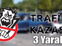 Kars'ta Trafik Kazası: 3 Yaralı