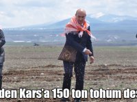İzmir’den Kars’a 150 ton tohum desteği!