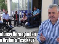 Kars Dolunay Derneğinden Bakan Arslan’a Teşekkür