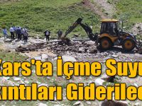 Kars'ta İçme Suyu Sıkıntıları Giderilecek