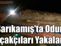 Sarıkamış'ta Odun Kaçakçıları Yakalandı