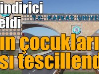 Kafkas Üniversitesi Türkiye’de 45'inci sırada yer aldı