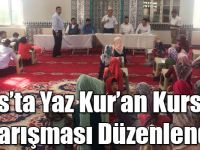 Kars’ta Yaz Kur’an Kursları Yarışması Düzenlendi