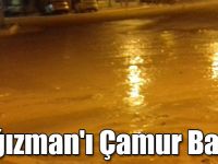 Şiddetli Yağmur Yağınca Kağızman'ı Çamur Bastı!