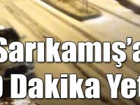 Sarıkamış'ta Önce Yağmur, Sonra Dolu Yağışı