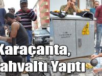 Başkan Karaçanta, İşçilerle Kahvaltı Yaptı