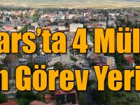 Kars’ta 4 Mülki İdare Amirinin Görev Yeri Değişti