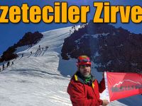 Gazeteciler 5 Bin 40 Metrelik Kazbek’in Zirvesinde