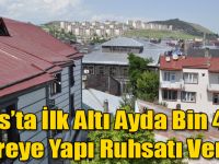 Kars’ta İlk Altı Ayda Bin 468 Daireye Yapı Ruhsatı Verildi