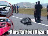 Kars'ta Feci Kaza: 1 Ölü!
