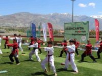 Erzincan’da “spor aşkı engel tanımaz”