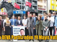 Kars’ta DEVA Partisi’nden 19 Mayıs kutlaması